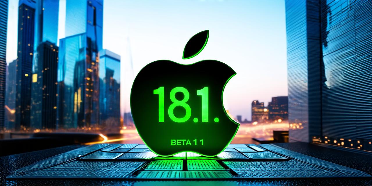 When is the iOS 18.1 beta expected to be released